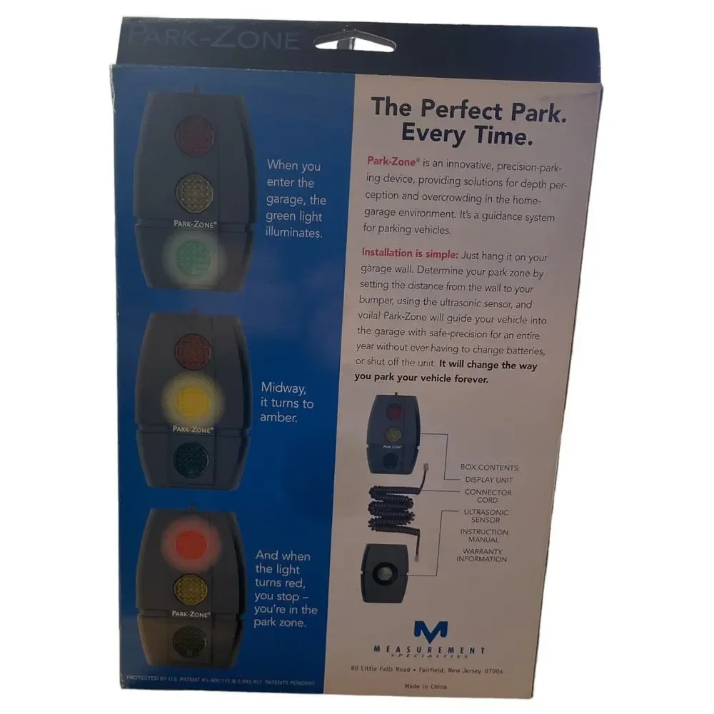 Precision Parking Aid Garage Device Park-Zone Model PZ-1100 New